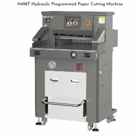 H498T Hydraulic Programmed Paper Cutting Machine