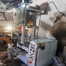 Half Pneumatic Namkeen Pouch Packing Machine, Automatic