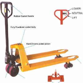Hand Operated Fisher Hydraulic Pallet Truck, For Material Handling, Model Name/Number: Df 25