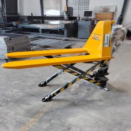 Hand Operated High Scissor Pallet Truck, For Material Handling