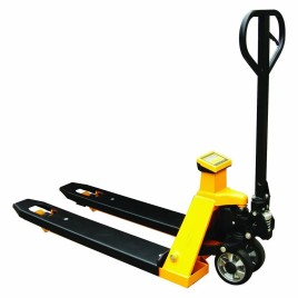 Hand Operated Pallet Scale Truck, For Material Handling