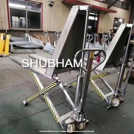 Hand Operated SEE-67 SS High Lift Pallet Truck, Loading Capacity: 800/1000 Kgs, for Material Handling