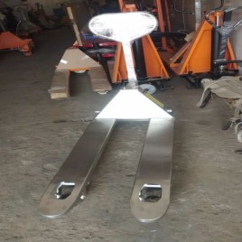 Hand Operated Stainless Steel Hydraulic Transporter, For Material Handling