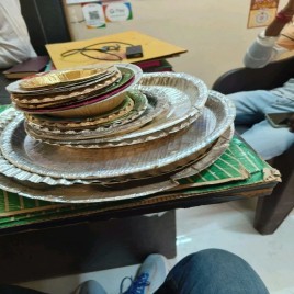 Hand Press Paper Plate Machine