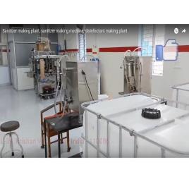 Hand Sanitizer Making Plant