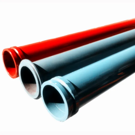 Hard Steel DN125,150 Concrete Pump Pipeline, 3 m