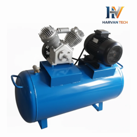 Harvantech HVD204B 2HP 500 Lb Piston Air Compressor with Genuine ELGi Double Piston Head