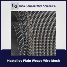 Hastelloy Plain Weave Wire Mesh