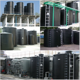 HCL Acid Storage Tank, Storage Capacity(L): 10000 L