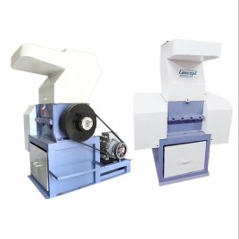 HDPE Mild Steel Plastic Scrap Grinder Machine, Blade Size: 16 Inch, Capacity: 150 To 200
