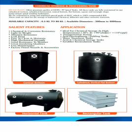 HDPE Spiral Tank