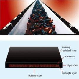 Heat Resistant Rubber Conveyor Belts