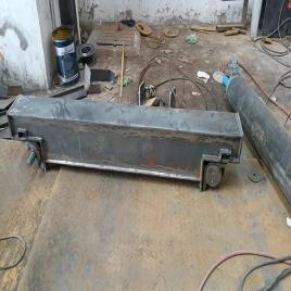 Heavy Duty Eot Crane L Block Wheel Assembly, For Overhead Cranes, Steel