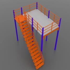 Heavy Duty Mezzanine Floor, For Storage Of Goods