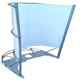 Heavy Duty Paddy Guard/Crop Collector for KisanKraft Brush Cutter/Rice Harvester
