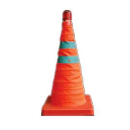 Hexagonal Bright Red Orange Reflective Traffic Cone, Model Name/Number: Rtc, 2.5 Kg To 5.5 Kg