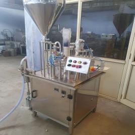 High Speed Curd Cup Filling And Sealing Machine