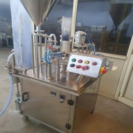 High Speed Curd Cup Filling And Sealing Machine
