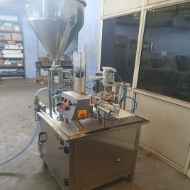 High Speed Curd Cup Filling And Sealing Machine