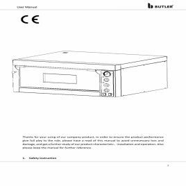 High Temperature Electric Pizza Stone Oven (Upto 500 degree C)