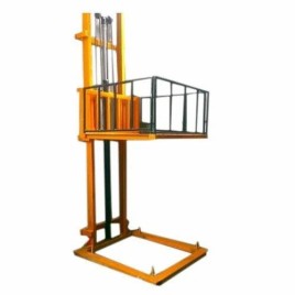 HK Industries Hydraulic Goods Lift, Operating Height: 20 Feet, Capacity: 500 Kg