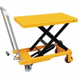 HK Industries Hydraulic Scissor Lift, Working Height: max 1.5 mtr, Capacity: 1000 Kg