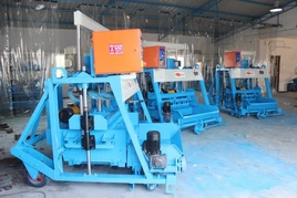 Hollow Cement Brick Making Machine, Automatic