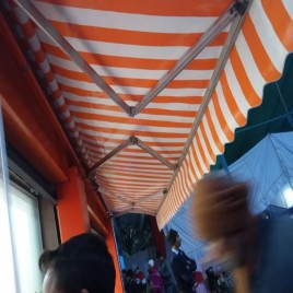 Home Rectactable Awning, Shape: Rectangle, PVC