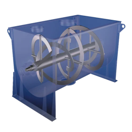 Horizontal  Ribbon Type Batch Mixer
