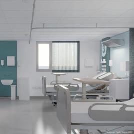 Hospital interiors Re-Works services