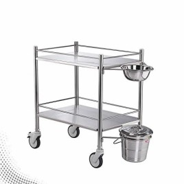 Hospital Stainless Steel Dressing Trolley