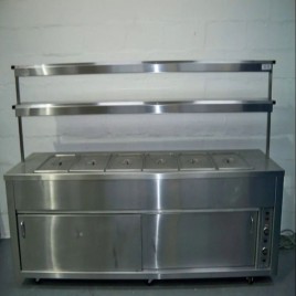 Hot Food Bain Marie, For Commercial, Stainless Steel