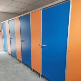 HPL Board Restroom Cubicle For Toilet
