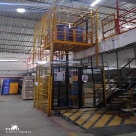 Hsgl Hunter Gage Goods Elevator, Capacity: 1-2 ton, Maximum Height: 8 - 55 Feet