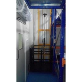 Hunter Electric Operated Hydraulic Goods Lift, Capacity: 1-2 Ton
