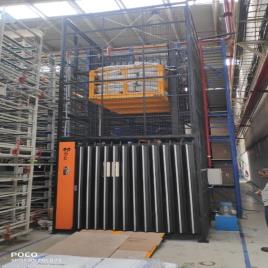 Hunter Goods Cage Lift, Capacity: 1-2 ton, Maximum Height: 3000 Mm
