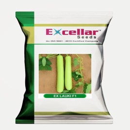Hybrid Bottle Gourd EX LAUKI F1 Seeds, Packaging Size: 10 gm