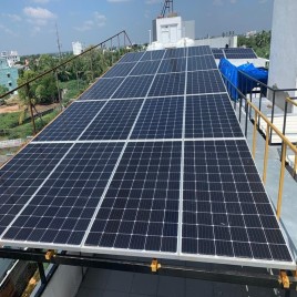 Hybrid Solar Power Plant with Grid Export, Plant Capacity: 15 Kwp