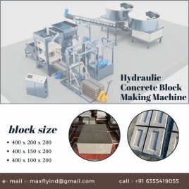 Hydraulic Concrete Block Making Machine