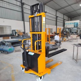 Hydraulic electric pallet lifter