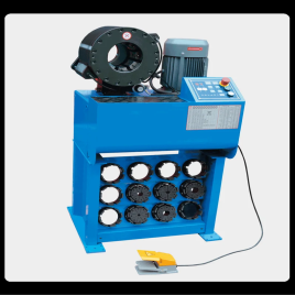 Hydraulic Hose Pipe Crimping Machine, Horizontal, Automation Grade: Automatic