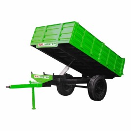 Hydraulic Tractor Trolley, For Farming