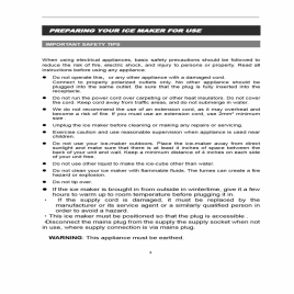 Ice Machine  with self contained bin (18 kgs/24hrs)