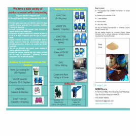 In vessel  Organic Waste Composter