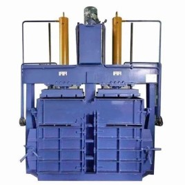 Industrial Double Box Double Cylinder Baling Machine, Max Load Capacity: 50 Ton