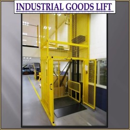 Industrial Goods Lift, Capacity: 4 ton
