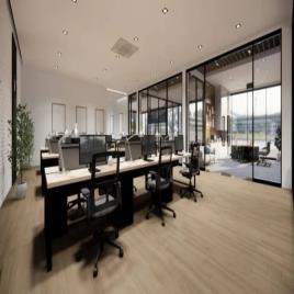 Industrial Office Interior Designing Service