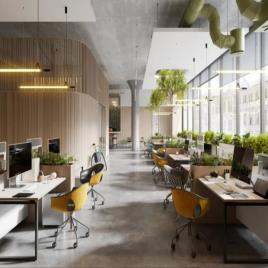 Industrial Office Interior Designing Service