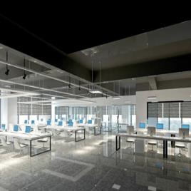 Industrial Office Interior Designing Service