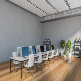 Industrial Office Interior Designing Service